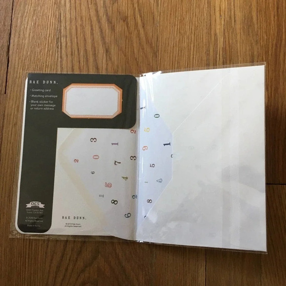 Rae Dunn “Let’s Celebrate” Greeting Card - Picture 2 of 3